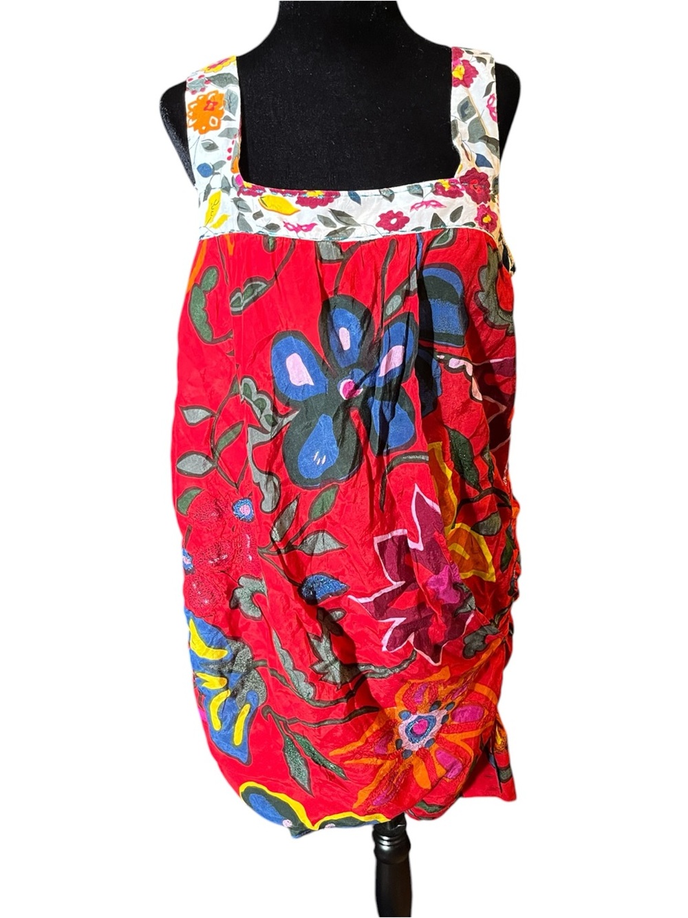 Floral Desigual Multi-coloured Dress Size 44 (14)